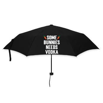 Humor Bunnies Vodka - Umbrella (small) - black - Front