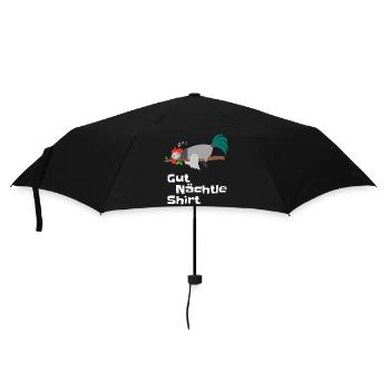 Chemise de nuit motif coq, pyjama, cadeau - Parapluie standard - noir - Devant