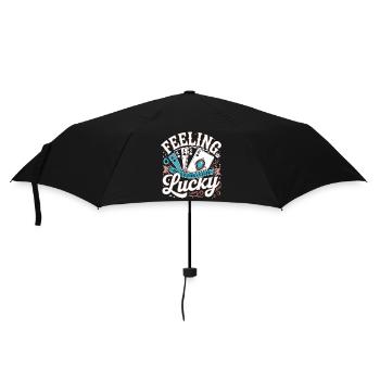 Jeux de hasard au poker - Lucky Day Poker - Parapluie standard - noir - Devant