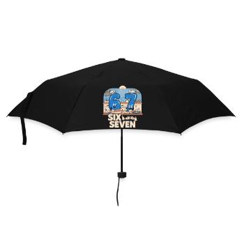 67 Memes Italian Funny Baking Gift - Umbrella (small) - black - Front