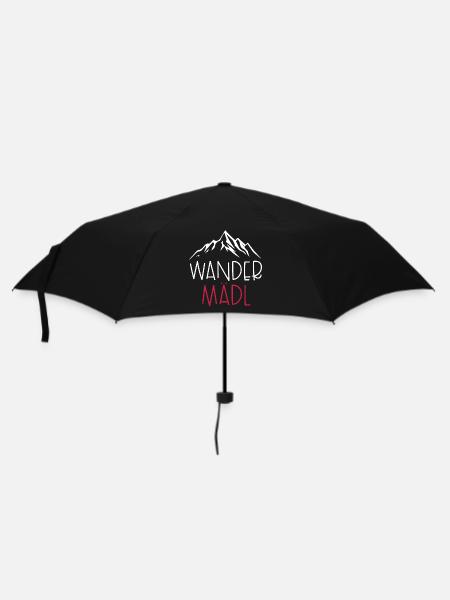 Wander Mädl - Regenschirm (klein) - Schwarz