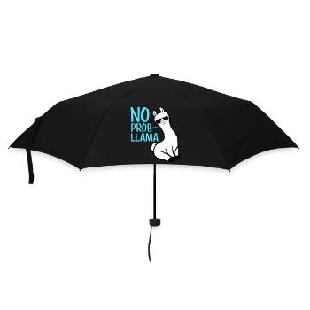 No Prob Lama Cool Sunglasses Sitting Problama - Umbrella (small) - black - Front