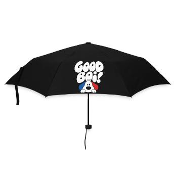 Good Boy Dog Rétro Design - Parapluie standard - noir - Devant
