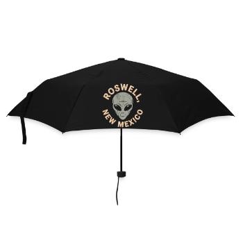 Roswell Alien Vintage Crest - Umbrella (small) - black - Front