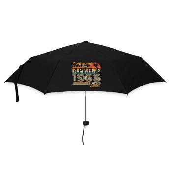 Les légendes sont nées en avril 1966 - Parapluie standard - noir - Devant
