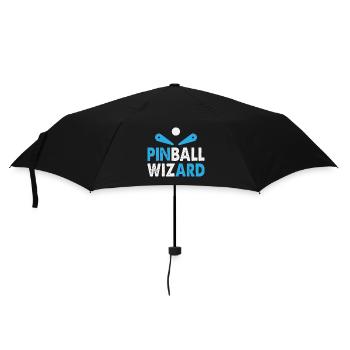 Pinball machine white blue Pinball Wizard Flipper - Umbrella (small) - black - Front