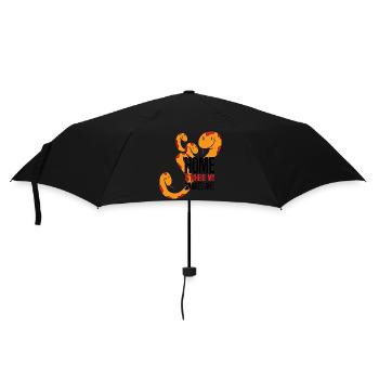 Schlangen Liebhaber | Haustiere Reptil Geschenke - Regenschirm (klein) - Schwarz - Vorne