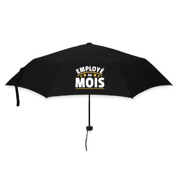Employé Du Mois Employee of the Month Récompense - Parapluie standard - noir - Devant