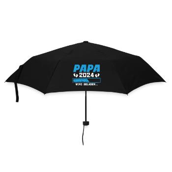 Dad 2024 Dad-to-be Loading 2024 - Umbrella (small) - black - Front
