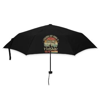 Les Légendes Sont Nées En Janvier 1978 - 1978 - Parapluie standard - noir - Devant