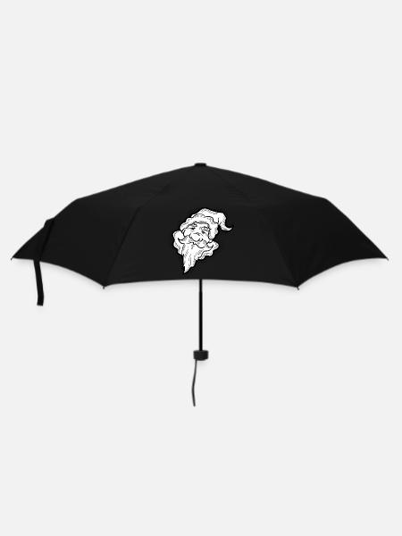 Santa Claus - Umbrella (small) - black