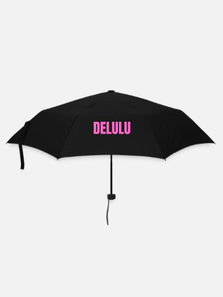 DELULU - Umbrella (small) - black