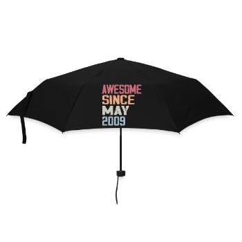 May 2009 Birthday 2009 Retro 2009 May Vintage - Umbrella (small) - black - Front