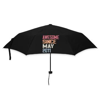 Mai 2011 Anniversaire 2011 Retro 2011 Mai Vintage - Parapluie standard - noir - Devant