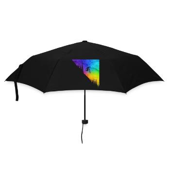 MTB Bergab - Colors - Downhill - Regenschirm (klein) - Schwarz - Vorne