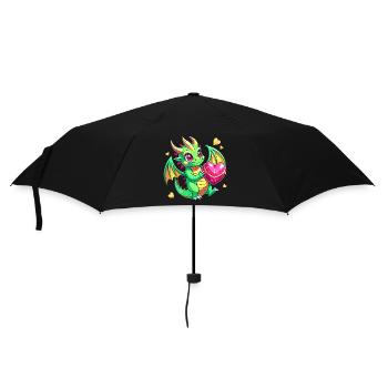 Colorful Dragon - Umbrella (small) - black - Front