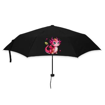 Colorful Dragon - Umbrella (small) - black - Front