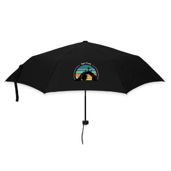 Set free - Umbrella (small) - black - Front