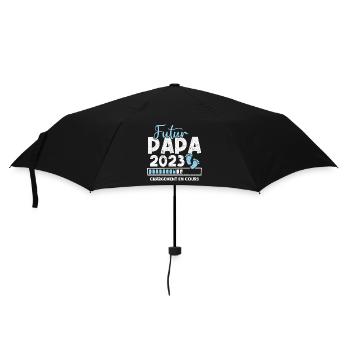 Futur papa 2023 chargement en cours - Parapluie standard - noir - Devant