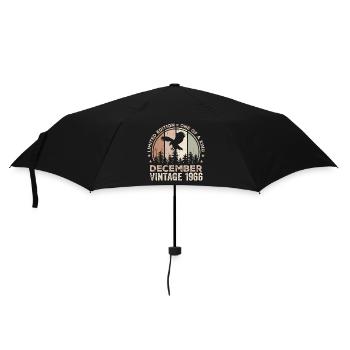 Incomparable since December 1966 58 Anniversary - Umbrella (small) - black - Front