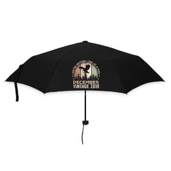 Incomparable depuis décembre 2019 5 Anniversaire - Parapluie standard - noir - Devant
