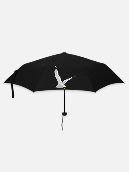Mouette en vol - Parapluie standard - noir