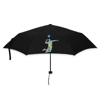 volleyballer e 243 - Parapluie standard - noir - Devant