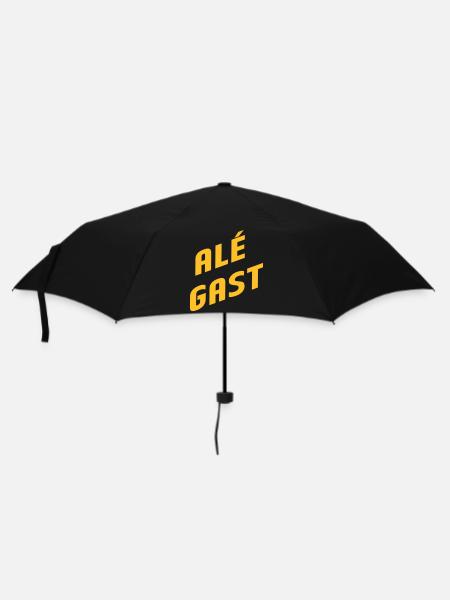 Alé Gast - Antwerpener Dialekt - Regenschirm (klein) - Schwarz