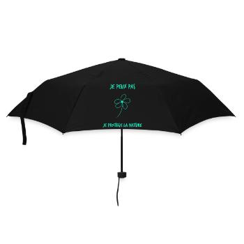 ARBRE. NATURE. ENVIRONNEMENT. ZEN. MEDITATION - Parapluie standard - noir - Devant