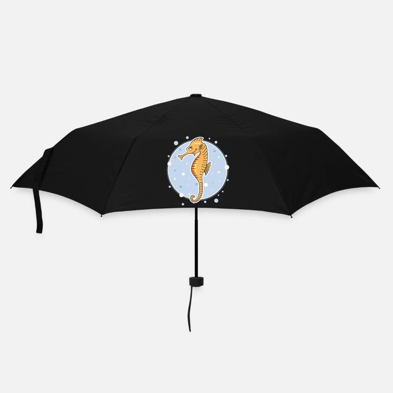 Hippocampe - Parapluie standard - noir