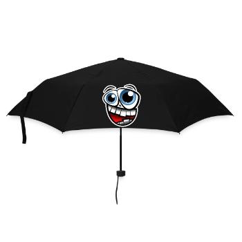 Face Comic - Parapluie standard - noir - Devant