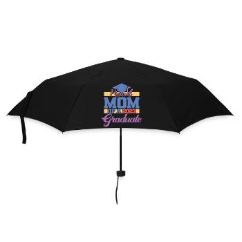 Stolze Mutter eines 2023 Graduiertenabschlusses für Frauen - Regenschirm (klein) - Schwarz - Vorne