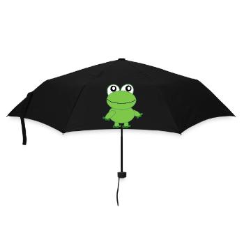 Frog - Umbrella (small) - black - Front