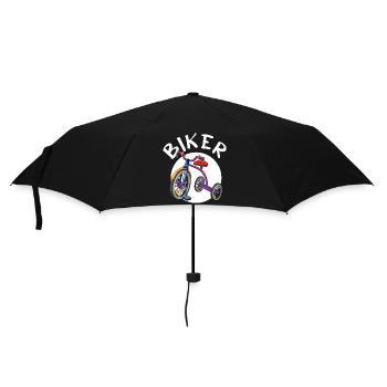 Bicycle Bike Bike Chain Three-wheel biker - Umbrella (small) - black - Front