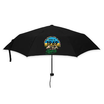 Legenden 1969 - Regenschirm (klein) - Schwarz - Vorne