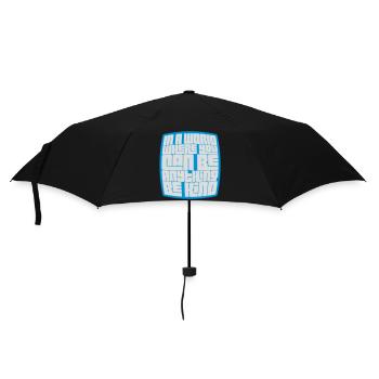 you can be kind - Umbrella (small) - black - Front