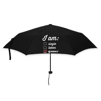 Statut du joueur : joueur pris en une seule - Parapluie standard - noir - Devant