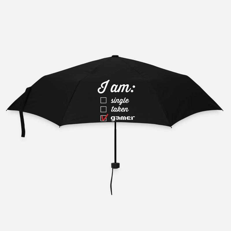 Statut du joueur : joueur pris en une seule - Parapluie standard - noir
