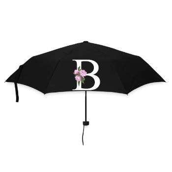 B - Regenschirm (klein) - Schwarz - Vorne