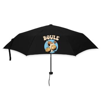 Boules player Boules ball for Bouler Petanque Boule - Umbrella (small) - black - Front