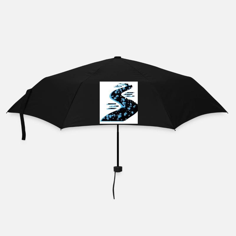 Farbspiel - Regenschirm (klein) - Schwarz