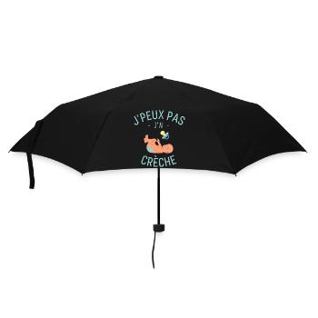 J peux pas j ai crèche - Parapluie standard - noir - Devant