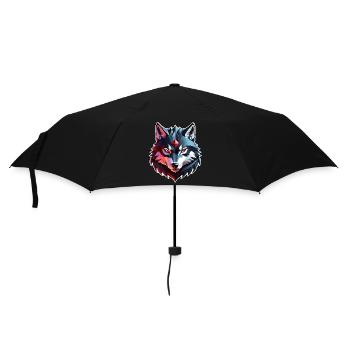 Wolf Tattoo - Umbrella (small) - black - Front