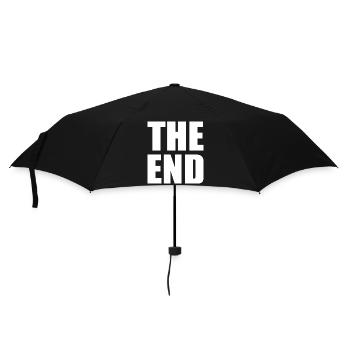 The end - Regenschirm (klein) - Schwarz - Vorne