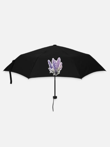 Lavande - Parapluie standard - noir