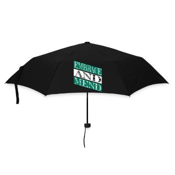 emotional healing present bday funny sayings - Regenschirm (klein) - Schwarz - Vorne