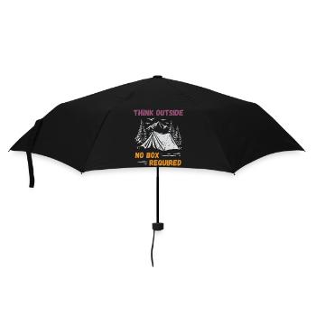 Camping, Hiking, Forest - Think Outside - Umbrella (small) - black - Front