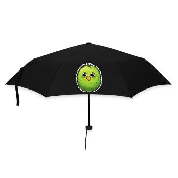 Kiwi childlike in anime style - Umbrella (small) - black - Front