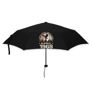 Incomparable depuis avril 1968, 56e Anniversaire - Parapluie standard - noir - Devant