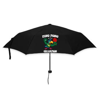 Ping Pong Champion Design Tennis de table et - Parapluie standard - noir - Devant